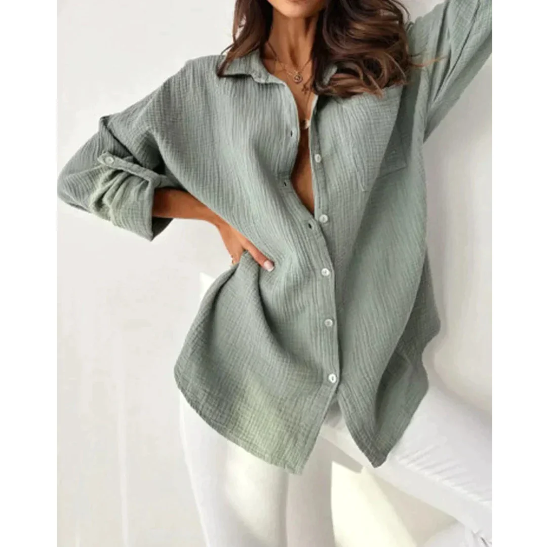 Elena | Women's Comfortable Oversized Shirts