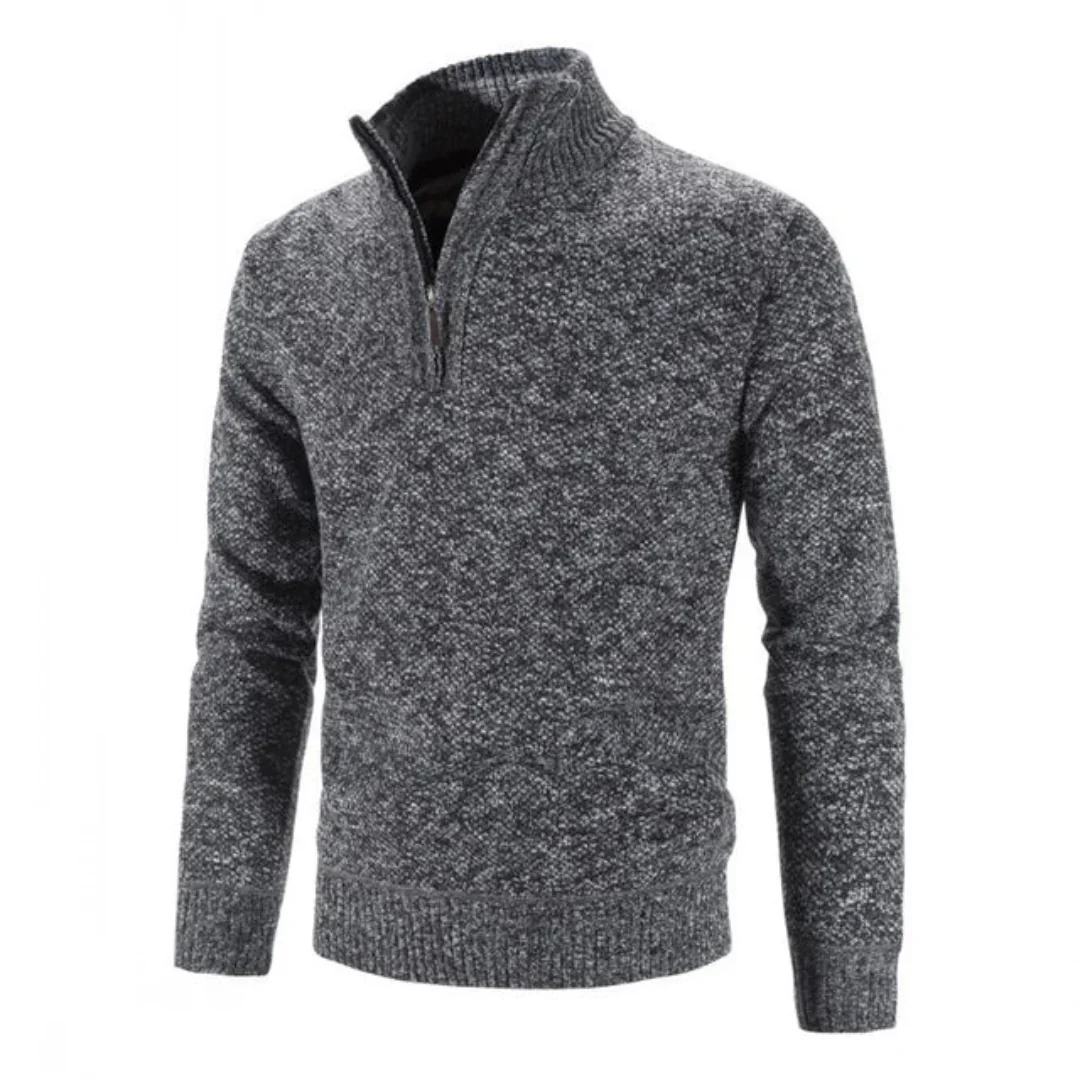 Milo | Men's Turtleneck Half Zip Sweater