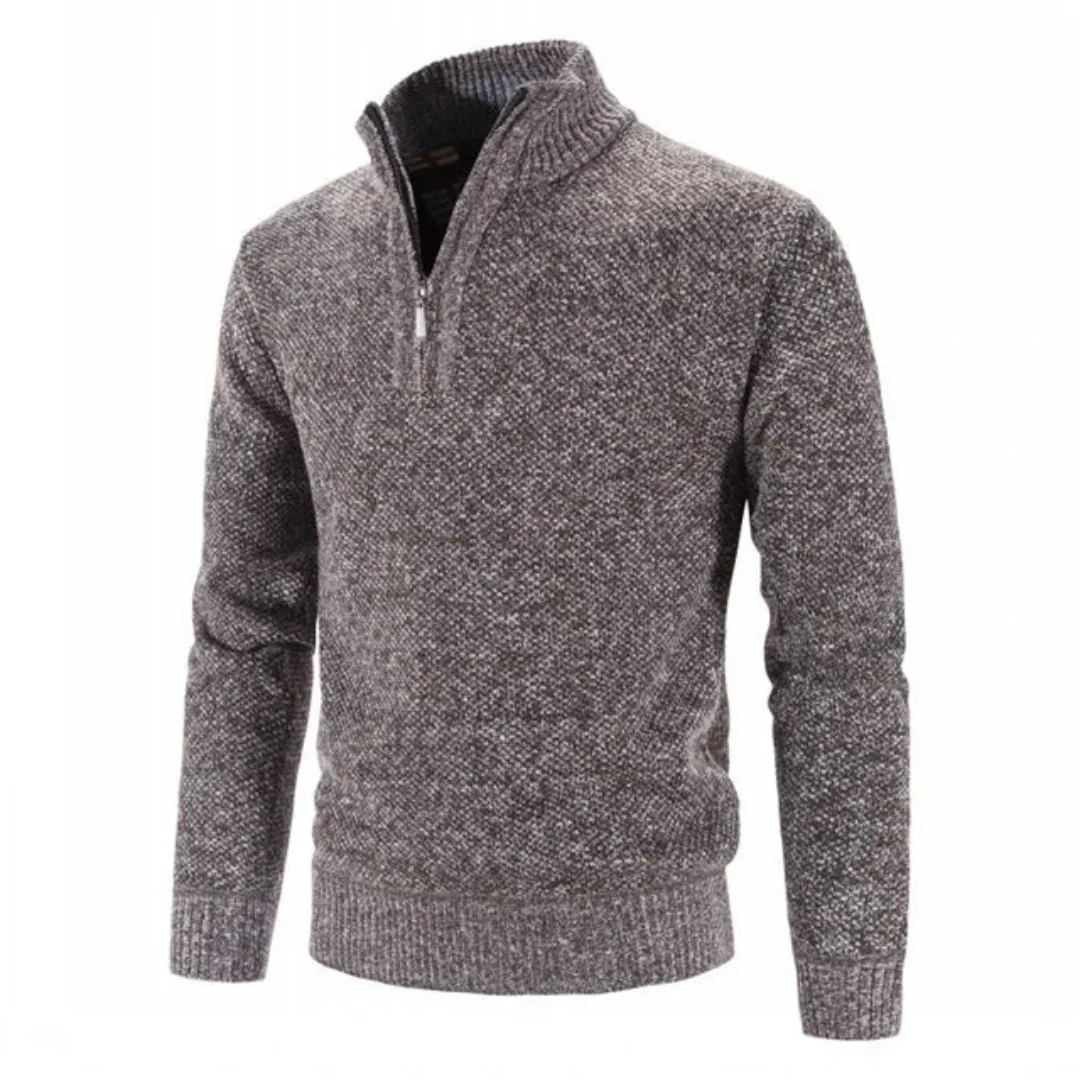 Milo | Men's Turtleneck Half Zip Sweater