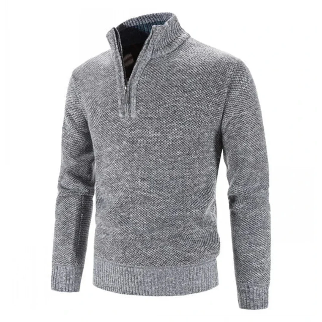 Milo | Men's Turtleneck Half Zip Sweater