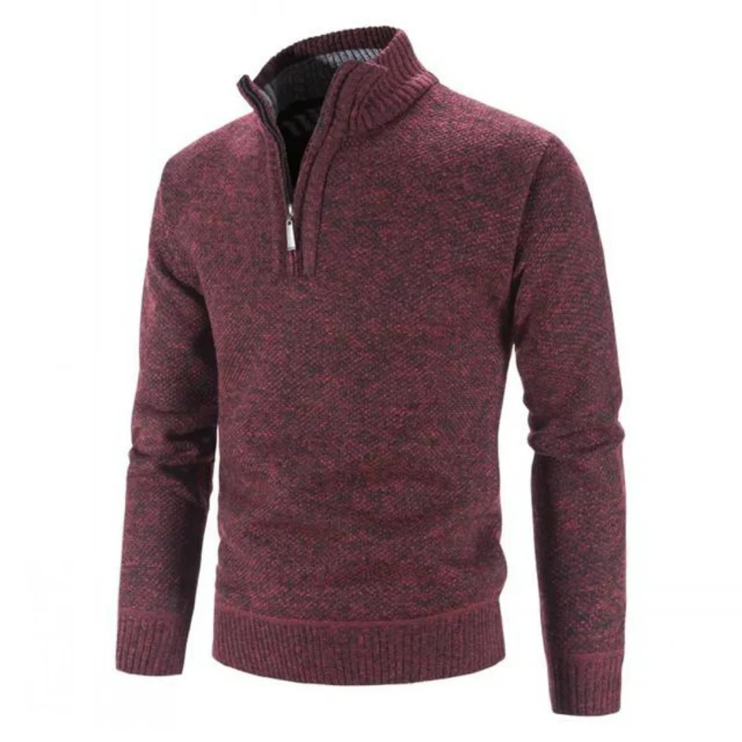 Milo | Men's Turtleneck Half Zip Sweater