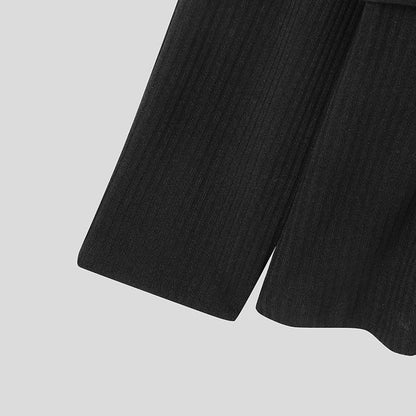 Adrian | Double-Breasted Pinstripe Blazer for mens