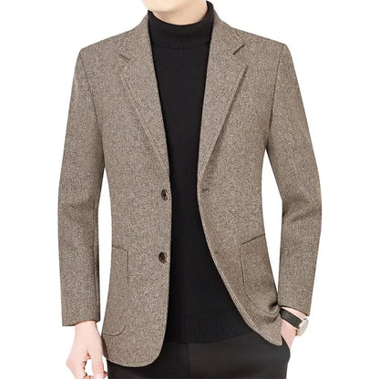 Jacob | Tailored Knit Blazer for mens