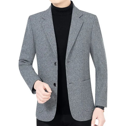 Jacob | Tailored Knit Blazer for mens