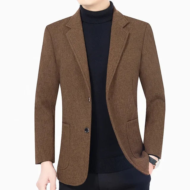 Jacob | Tailored Knit Blazer for mens