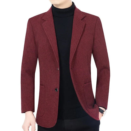 Jacob | Tailored Knit Blazer for mens