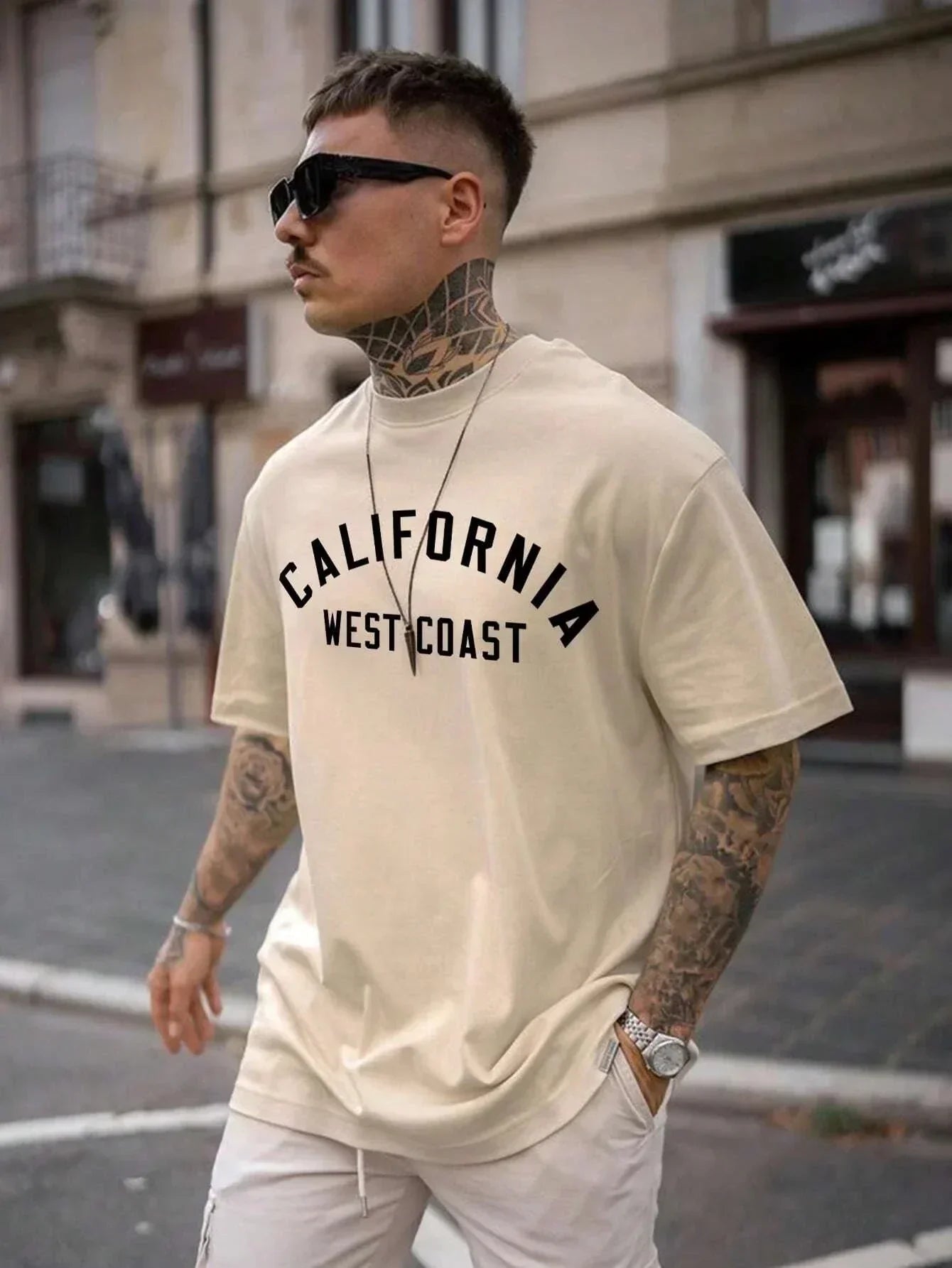 Finn | California West Coast Graphic T-Shirt for mens